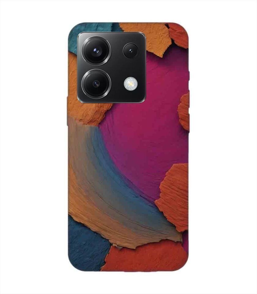 Custom Printed Case Cover for Xiaomi Redmi  Note 13 (5G) Closeup Color Textured Surface