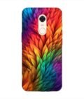 Custom Printed Case Cover for Xiaomi Redmi Note 4 Close Up Colorful Flower With Many Leaves