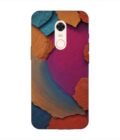 Custom Printed Case Cover for Xiaomi Redmi Note 4 Closeup Color Textured Surface