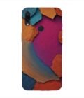 Custom Printed Case Cover for Xiaomi Redmi Note 7 Closeup Color Textured Surface