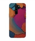 Custom Printed Case Cover for Xiaomi Redmi Note 8 Pro Closeup Color Textured Surface