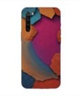 Custom Printed Case Cover for Xiaomi Redmi Note 8 Closeup Color Textured Surface