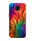 Custom Printed Case Cover for Xiaomi Redmi Note 9 Pro Max Close Up Colorful Flower With Many Leaves