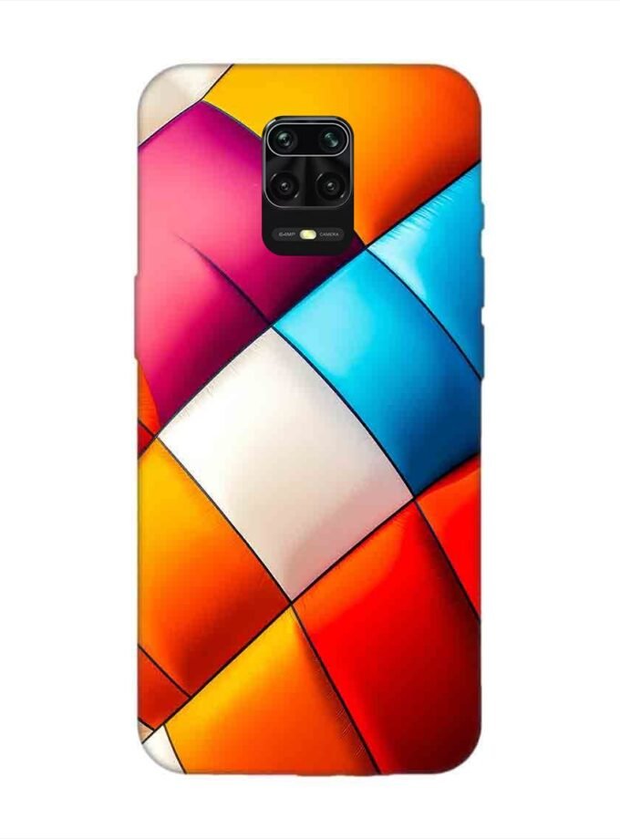 Custom Printed Case Cover for Xiaomi Redmi Note 9 Pro Close Up Colorful Hot Air Balloon