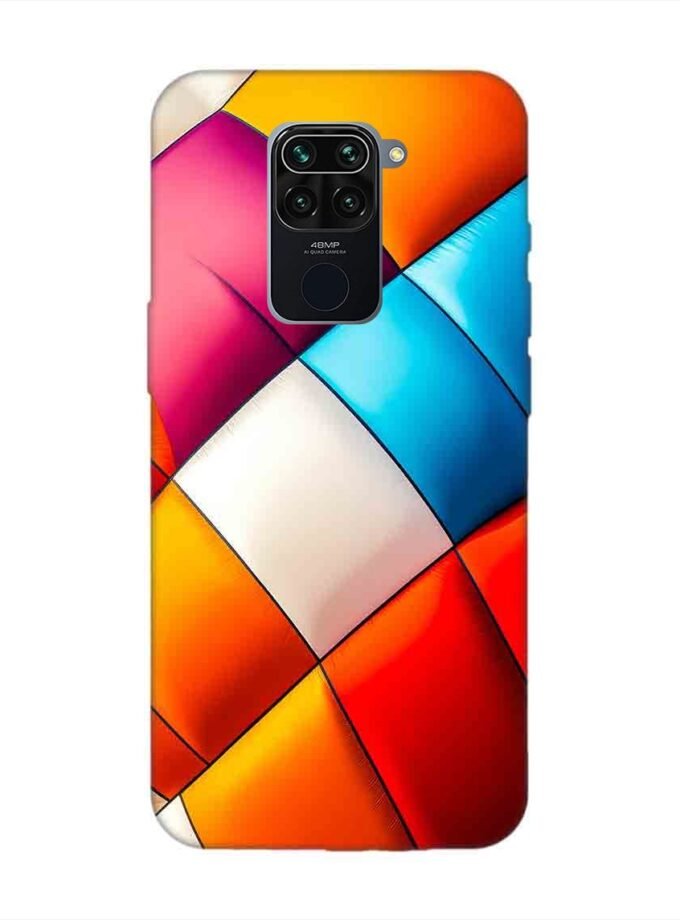 Custom Printed Case Cover for Xiaomi Redmi Note 9 Close Up Colorful Hot Air Balloon